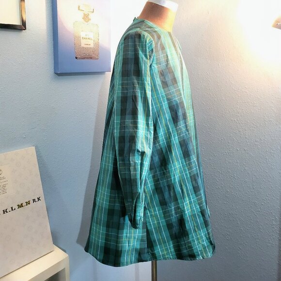 Kate Spade Pine Grove Greenhouse Plaid Ella Dress - Picture 13 of 13